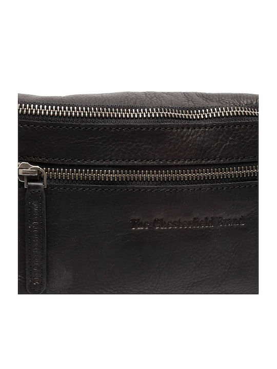 Leather Bum Bag Black