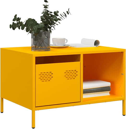 Central Yellow Mustard Coffee Table