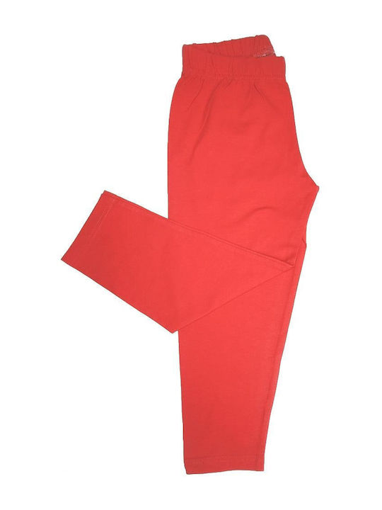 Kids Capri Legging Orange