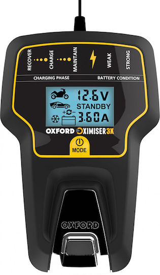 Oxford Φορτιστής Μπαταρίας Αυτοκινήτου 12V με Power Bank Oximiser 3X