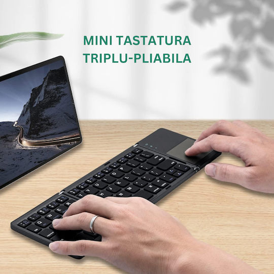 DB-0022 Tastatură Wireless Bluetooth cu Touchpad Engleză SUA