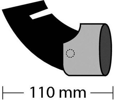 Lampa Exhaust Muffler for Alfa Romeo TS-19 40-55mm