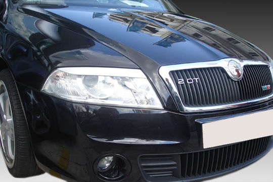 Motordrome Front Headlight Eyebrows for Skoda Octavia 5 RS