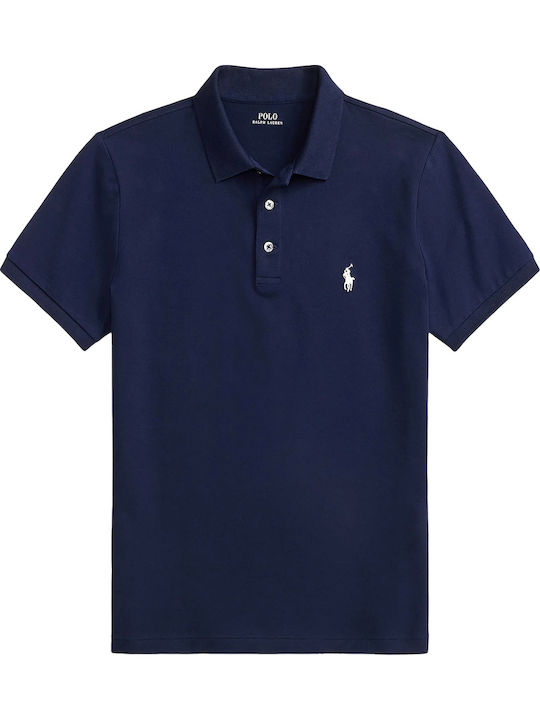 Polo Short Sleeve Blue Blouse