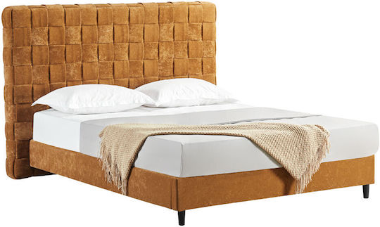 Balzak Легло Двойно за Матрак 160x200см Камиъл Balzak Легло Двойно за Матрак 160x200см Камиъл