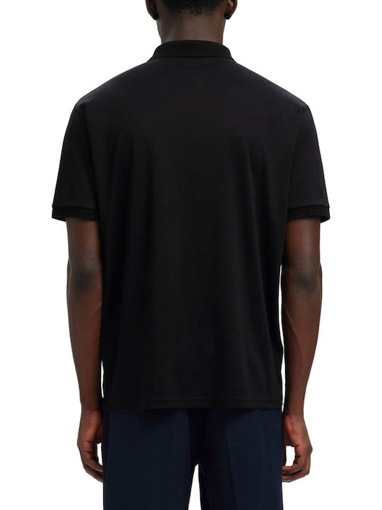 Selected Polo T-shirt Black