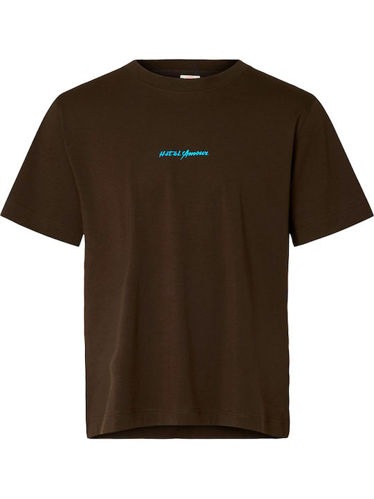 T-shirt Dark Brown 16100454