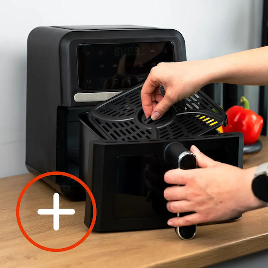 Huslog Air Fryer με Wi-Fi 5lt Μαύρο