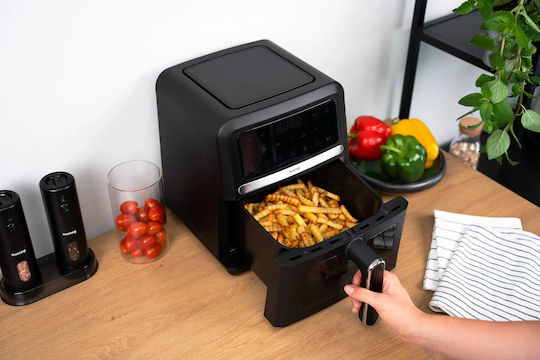 Huslog Air Fryer με Wi-Fi 5lt Μαύρο
