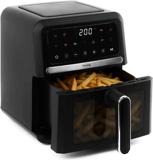 Huslog Air Fryer με Wi-Fi 5lt Μαύρο