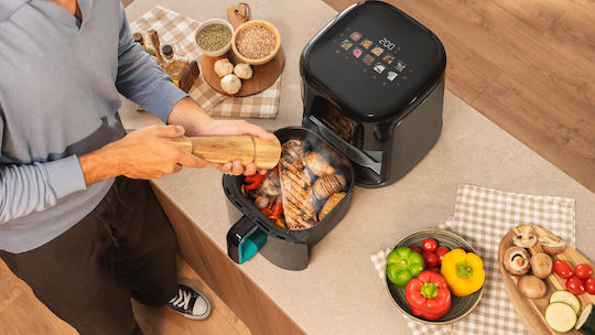 Cecotec Air Fryer 8.5lt Μαύρο