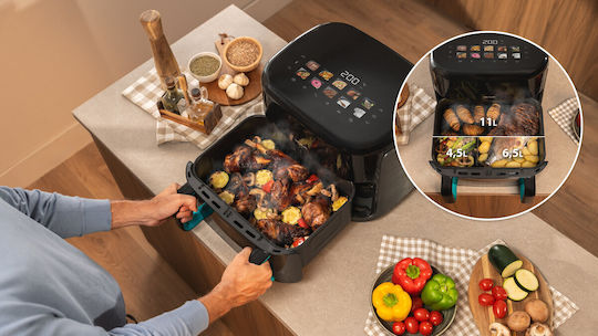 Cecotec Air Fryer With Double Removable Container 11l Black 11000