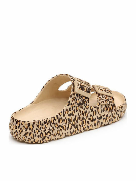 Flip Flops In Brown Colour