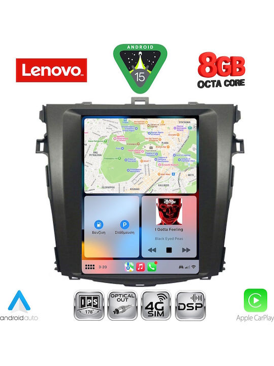 Lenovo Ssw 10963_cpa Tesla Style Toyota Corolla 4d Mod 2006-2012