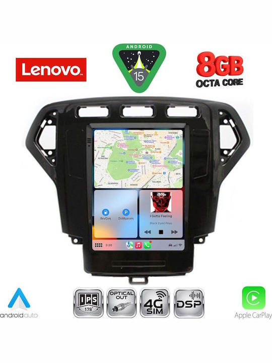 Lenovo Ssw 10957_cpa Tesla Style Auto-Audiosysteme Ford Mondeo Mod 2007-2010