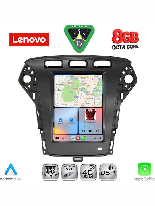 Lenovo Ssw 10958_cpa Tesla Stil Ford Mondeo Modell 2010-2013 Auto-Audiosysteme