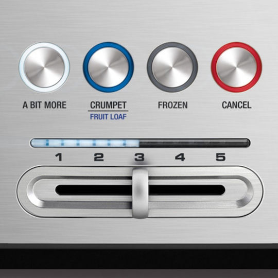 Sage The Bit More Toaster 2 Schlitze 1000W Inox