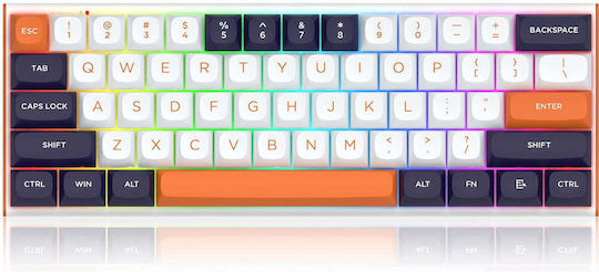 Redragon Hall Effect Gaming Keyboard 60% with RGB lighting (English US) Multicolour