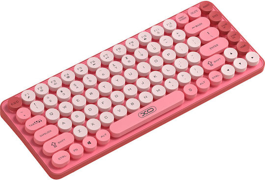 XO Fără fir Bluetooth Doar tastatura Engleză US Roz