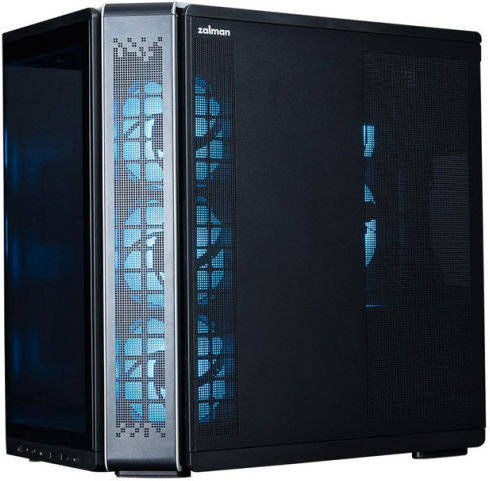 Zalman P60 Gaming Midi Tower Computer Case With Side Window Black