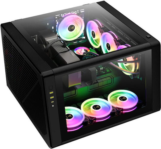 Gamdias NESO P1 B Gaming Voller Turm Computergehäuse Schwarz