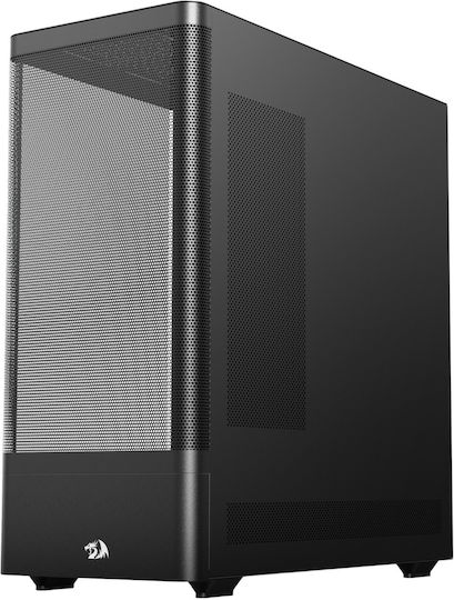 Redragon GC-627 Ventra Gaming Middle Tower Carcasă PC cu Deschidere Laterală Neagră