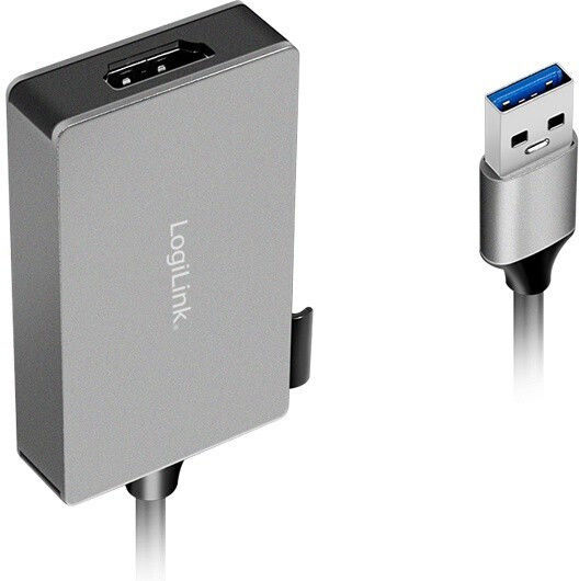 LogiLink Μετατροπέας USB-A male σε HDMI female 1τμχ