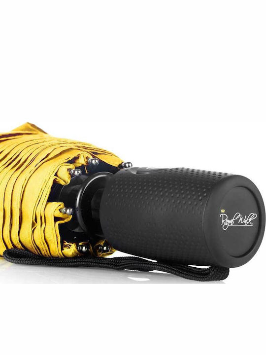 Royal Walk Windproof Automatic Umbrella Compact Yellow