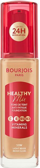Bourjois Healthy Mix Clean Liquid Foundation 53W Light Beige 30ml
