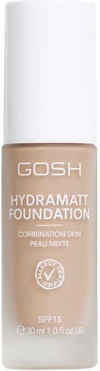 Gosh Hydramatt Mov/alb SPF15 010N Light Dark 30ml