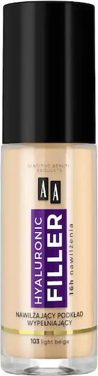 Aa Make Up Filler Запълващ бръчките фон дьо тен 103 Light Beige 30ml