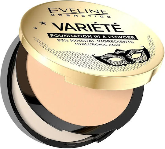 Eveline Cosmetics Variete Mineral Powder Foundation Shade 02 Natural Weight 8g