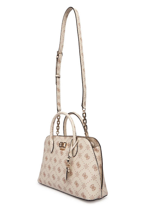 Damentasche Satchel Farbe Beige