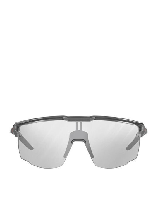 Julbo Ultimate Unisex Sunglasses with Black Plastic Frame and Black Lens J5464022
