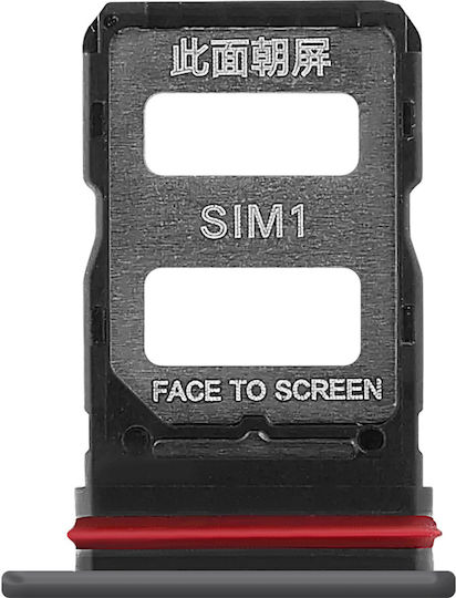 Clappio Sim-Kartenhalter Redmi Note 14 Pro 5G Dual Nano Sim Schwarze