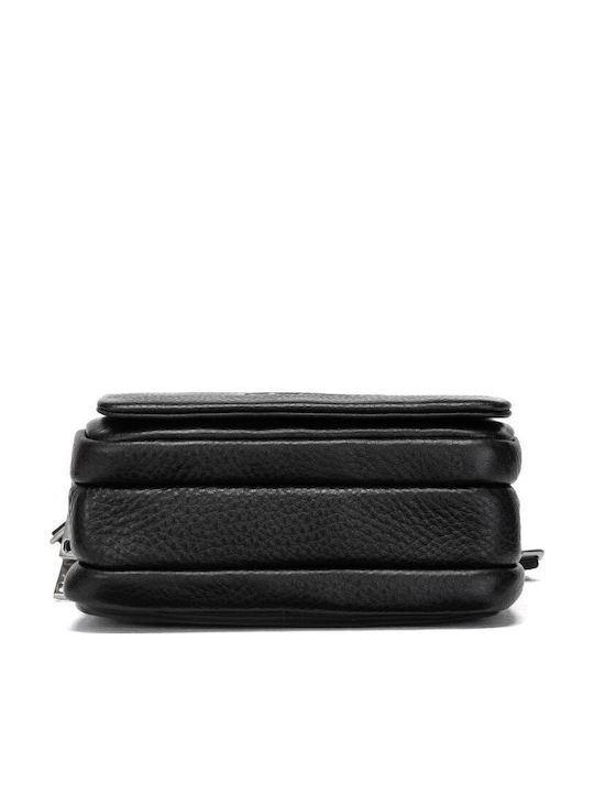 Leder Herren Tasche Schulter / Crossbody Schwarze