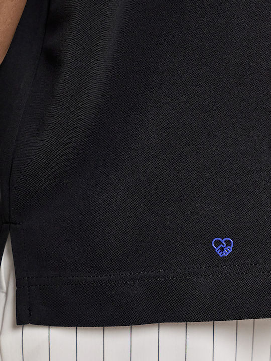 T-shirt Μαύρο