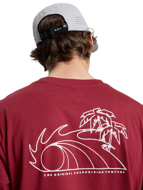 Point T-shirt Burgundy EQYZT08259-RQZ0