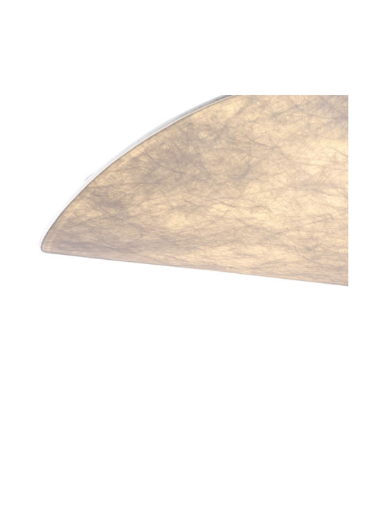 Eurolamp Nefi Pendant Light White 50x50cm