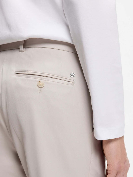 Genius Παντελόνι σε Slim Εφαρμογή Light Grey