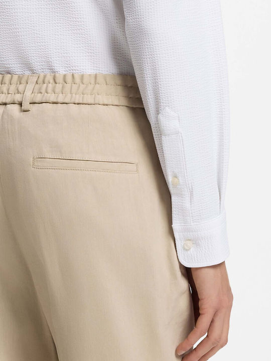 Roan Cămașă Cu Mânecă Lungă Regular Fit White