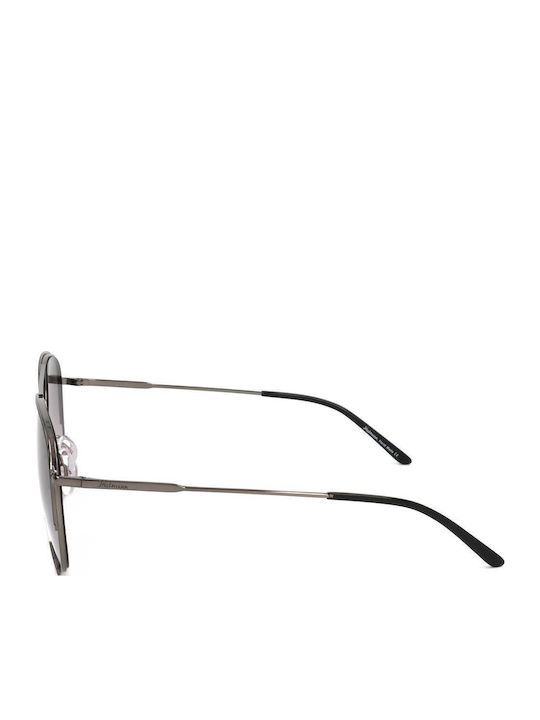Ana Hickmann Damen Sonnenbrille mit Gray Metall Gestell und Gray Linse
