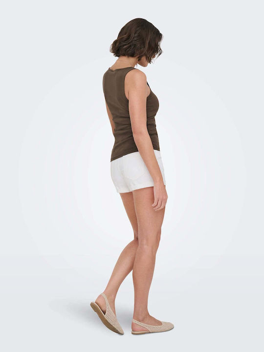 Only Bluse Schokoladen Martini Boatneck