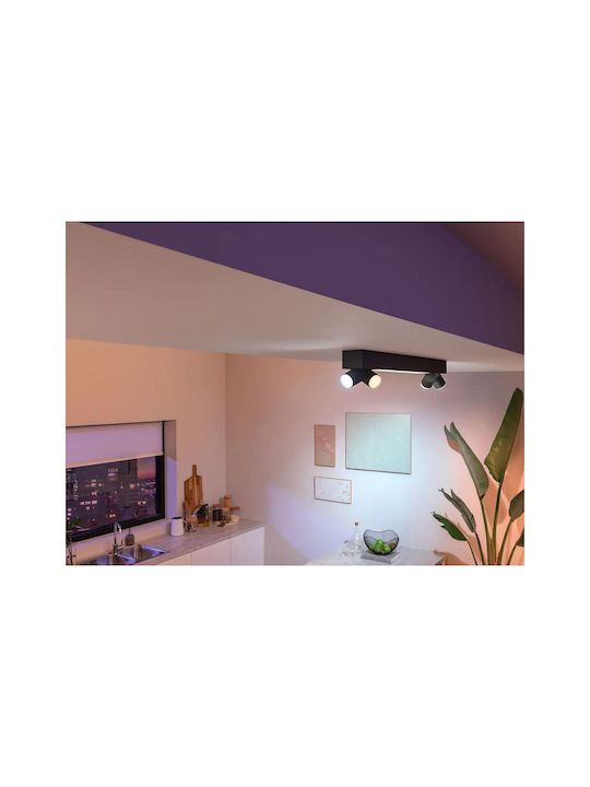 Philips Centris Σποτ σε Μαύρο Χρώμα