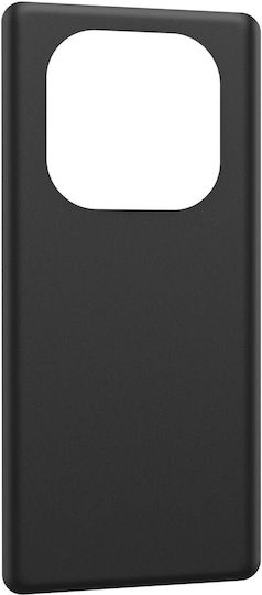 Clappio Battery Cover Redmi Note 14 Pro 4g Compatible Black