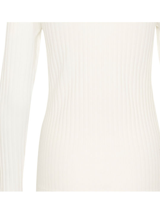 Women's Blouse Long Sleeve White