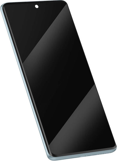 Clappio Full Amoled Screen Redmi Note 14 Pro 4g Touch Glass Chassis Black Blue