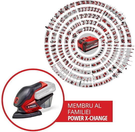 Einhell TE-OS 18 Li Tribeio Delta Palmă 18V Solo Cu Sistem De Aspirare A Prafului
