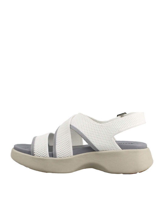 Women's Flat Sandals White