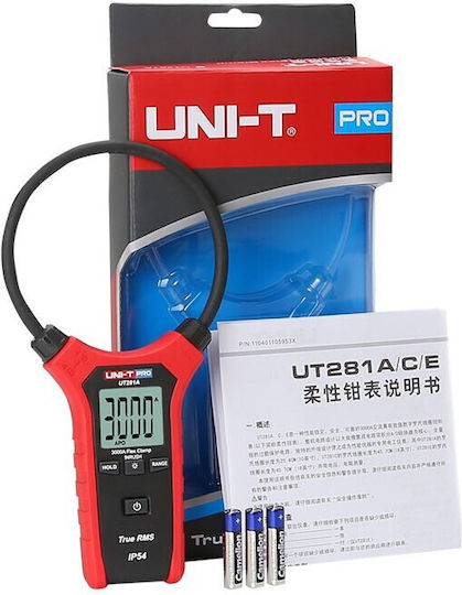 Uni-T Амперклещи Дигитален 3000Спецификация AC UT281A Верен RMS